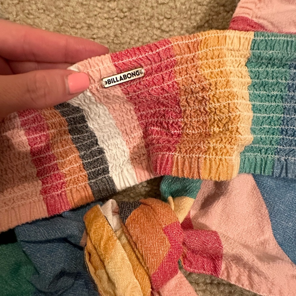Multi-Colored Crop Top - Picture 5 of 6